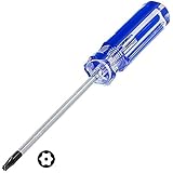 Leegoal T8 Tamper Proof Screwdriver Security Torx Driver for XBOX 360 Wired and Wireless Controller Or PS3 Slim Disassembly CR-V Steel