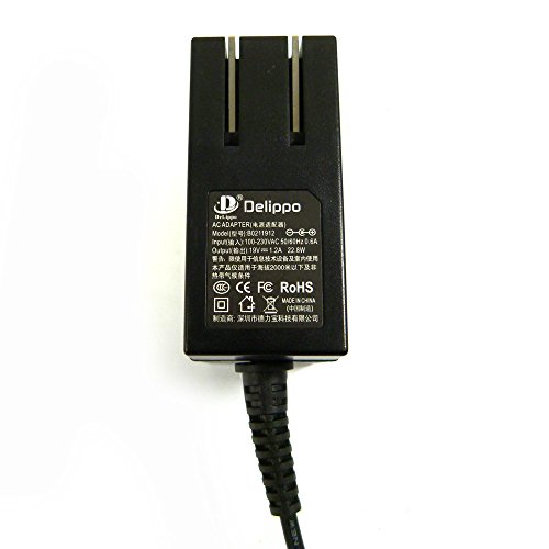 Delippo 19v 1.2a Ac Charger for Lg 20en33ssu/b/r 20en33r-w Lcd Led Monitor Switching Power Adapter