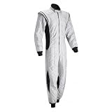 Sparco Racewear - Competition Suit - F1-ADV (48 or Small; Shiny Grey)