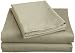 Aqua Elegance 250-Thread Count Cotton Rich King Size Waterbed Sheet Set, Taupe