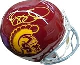 Reggie Bush Autographed/Hand Signed USC Trojans Full Size Replica Helmet- Bush Hologram