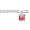 Tony Stewart 3X Champ Bracelet with Racing Red Charm