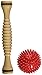 Zensufu Wooden Foot Roller and Porcupine Massage Ball Foot Massager Combo