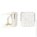 STUDIO 925: *IMOGENE WHITE DIAMOND CZ 2-TONED EARRINGS*