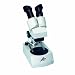 3B Scientific Binocular Stereo Microscope with Plastic Detachable Object Plate, 2x Objective, 12V/10W Top and Transmitted Light Source, 20x Magnification