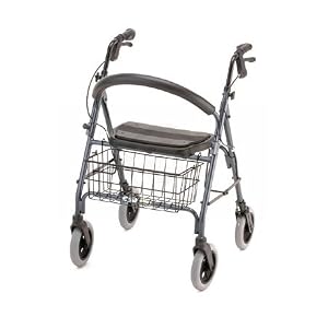 Nova 4215 Mack Heavy Duty 4 wheeled walker rollator