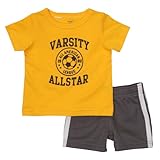 Carter's Boys 2 Piece Shorts Shirt Varsity Soccer Set