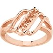 14K Rose Gold Mother's Ring - 4 Gemstone -- YOU CHOOSE THE COLORS!