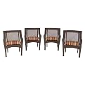 Marilla Wicker Dining Chairs - Set of 4