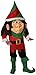 Forum Novelties Men's Parade Pleasers Santa's Elf Big Head Costume