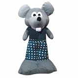Pet Supply Imports Big Foot Mouse Plush Toy 11″