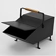 Woodfield Ash Holder with Opening Door for Fireplace