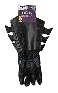 Rubies Costume Co Batman The Dark Knight Child Gauntlet Gloves for Batman