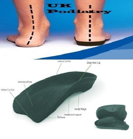 UK 7-8.5, EU 41-42 SLIMFLEX INSOLE ORTHOTIC, ARCH, KNEE, BACK PAIN, HIGH DENSITY