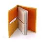 Genuine LEATHER Business or Credit Card Holder Wallet (Tan)
