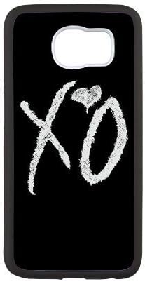 Personalized TPU Rubber Skin Hard Case for Samsung Galaxy S6 - S6 Phone Cover - The Weeknd XO (Design L16)