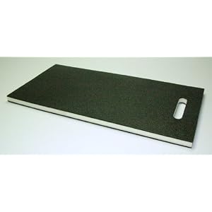 Kneeler Garden Pad Prayer Bleacher Seat Washable Black / White / Black 1