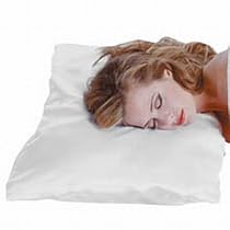 Satin Pillow Case Zippered Betty Dain Satin Pillow Case Zippered White