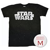 スターウォーズ ロゴ ダメージ加工 黒Tee/Star Wars Frayed T-Shirt Sheer 映画Tシャツ M【並行輸入】 スターウォーズ ロゴ ダメージ加工 黒Tee/Star Wars Frayed T-Shirt Sheer 映画Tシャツ M【並行輸入】