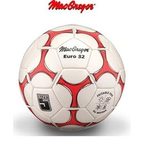 MacGregor Euro 32 Soccer Ball - Size 5, Synthetic Leather, Balls, Soccer