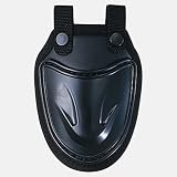 ミズノ　野球・ソフトボール用　キャッチャー用防具　スロートガード　2ZQ-145（09）　ブラック　