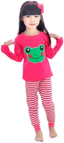 Little Wardrob Unisex-Baby Frog Pyjamas Set