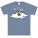 Skiing - Life is Crap T-shirt Short Sleeved 100% Cotton
