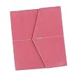 Rolodex Resilient Pink Journal, Spiral Notebook, Faux Leather, Snap Close, Each - 1734453