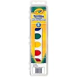 Crayola Washable Watercolors, 8 Colors