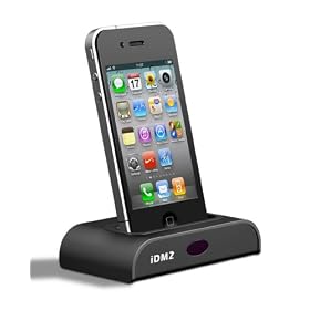 Remote Controlled Universal iPod/iPhone Docking Station for Audio Output, Charging, Sync with iTunes and Remote Control (Ricco iDM2)
