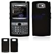 Black Solid Premium Silicone Skin Cover Case Cell Phone Protector for Samsung SGH-i907 EPIX