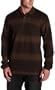 Geoffrey Beene Men's Long Sleeve Jaspe Polo
