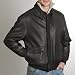 Landing Air Force Men's A-2 Goatskin Leather Flight Bomber Jacket - Regular