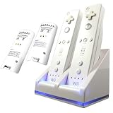 WII REMOTE DUAL BATTERY CHARGER + 2 BATTERIESby Memorycapital