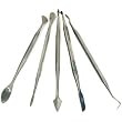 5 Wax Carving Dental Spatula Polymer Clay Carver Tools