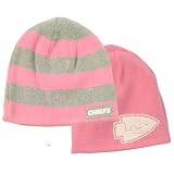Kansas City Chiefs Reversible Winter Knit Beanie - Pink