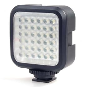 White LED Light For Camcorder DV LED5006 With 36 LEDS +Li-40B