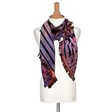 IMAGE OF Fashion Neck Wear Beautiful Silk Wool Square Scarf (Free Shipping) Scrf0111rr