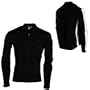 Icebreaker BodyFit260 Slalom 1/4-Zip Top - Men's Black/Pearl, XXL
