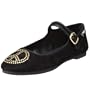 Lucky Brand Women's Cary 1 Casual Flat,Black,10 M US