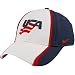 Nike 2010 Winter Olympics USA Hockey White-Navy Blue Twilled Flex Fit Hat