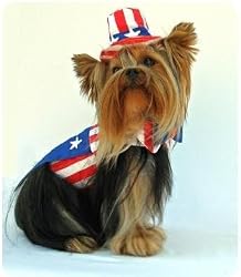 Dog Costume - Uncle Sam Pet Costume - XX-Large (XXL)