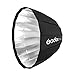 Godox P90L 90cm Deep Lightweight Parabolic Softbox with Bowens Mount Adapter Ring for Various Brands of Bowens Mount Studio Monolight Flash Light