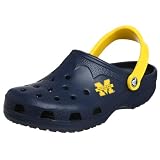 crocs 2 Print Collegiate Beach Clog,Michigan (Navy),Medium (M6-7,W8-9)