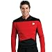 Men's Star Trek The Next Generation Deluxe Shirt, Red, Large