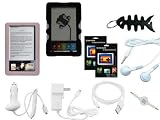 iShoppingdeals - 10 Pieces of Accessory Bundle Set for Barns And Noble Nook eBook