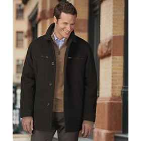 Alfani Wool Cashmere Car Coat by Alfani