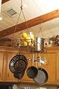 Rustic Curl Pot Rack