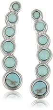 Lucky Brand Turquoise Ear Crawler Earrings