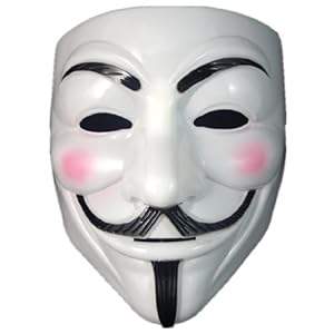 Smartoy V For Vendetta Mask Guy Fawkes Halloween Masquerade Party Face